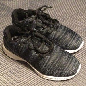 Fila size 13 black and gray sneakers for kids